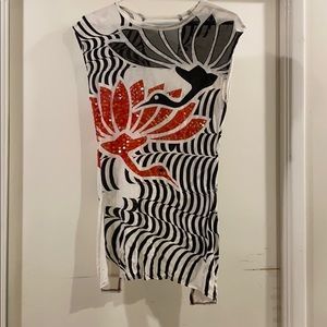 Funky sequenced blouse